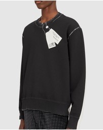 MM6 Maison Margiela - Trompe l'oeil Sweatshirt