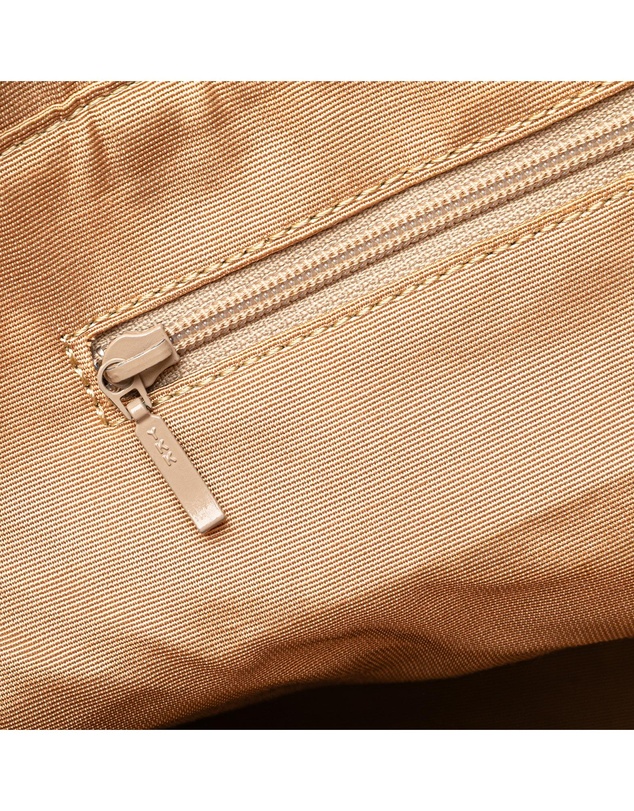 Pre-Loved by Azura Reborn - Pre-Loved burberry Checked Tote Bag with Leather Trim