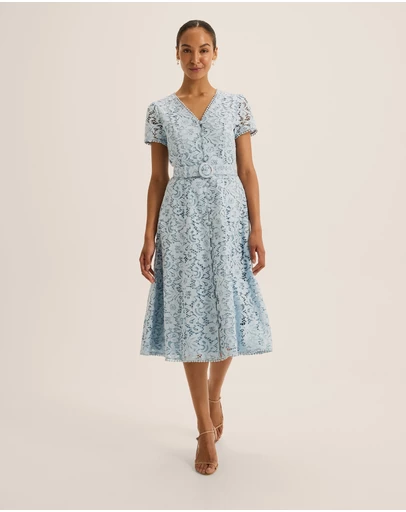 Review - Isadora Lace Shirt Dress
