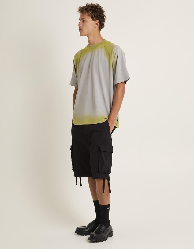 Black Noise White Rain - Liminal Sprayed T-Shirt
