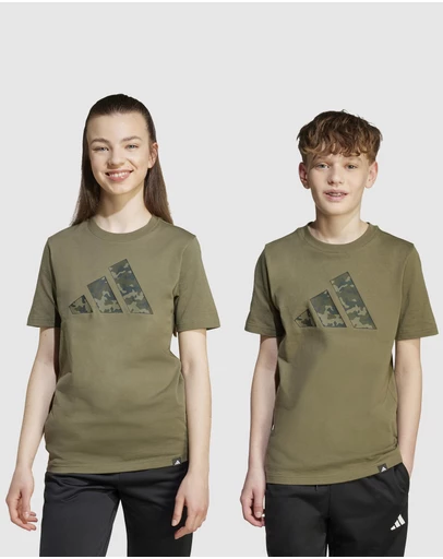 adidas Sportswear - Camo Graphic Tee - Kids-Teens