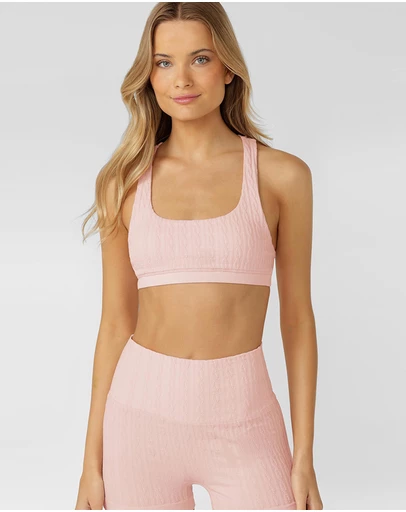 Lorna Jane - Cable Seamless Sports Bra