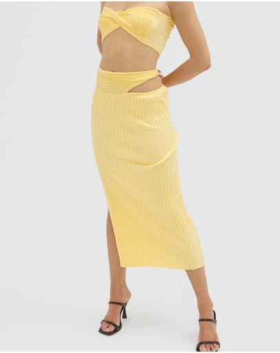 SOVERE - Intwine Knit Skirt