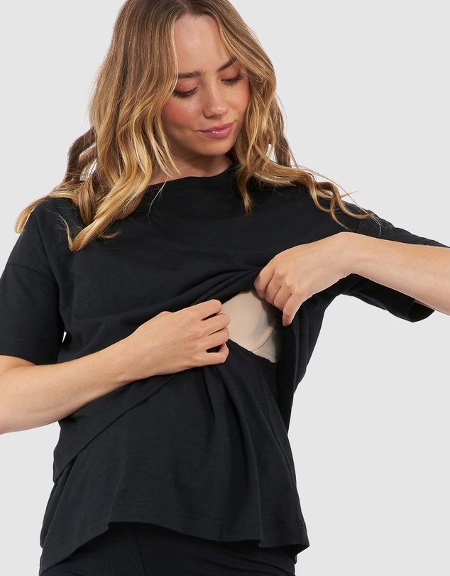 Ripe Maternity - Claud Nursing Tee