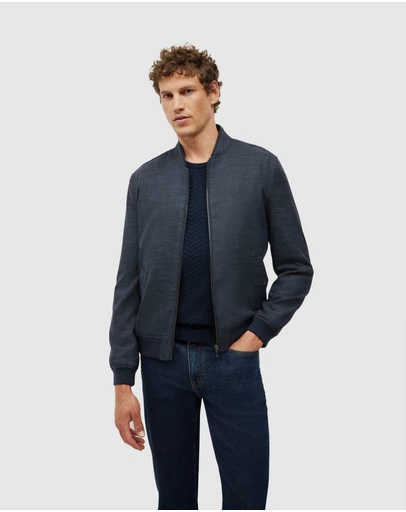 Politix - Two-tone Twill Bomber