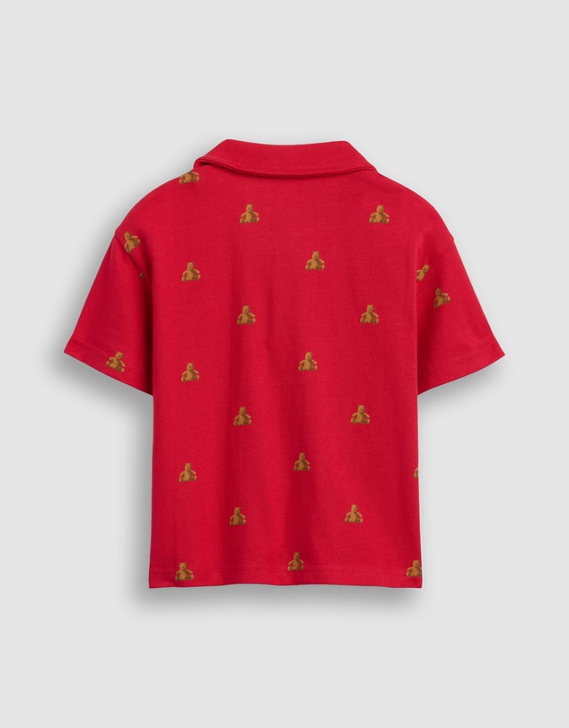 GAP - Initial Logo Boxy Polo - Babies-Kids