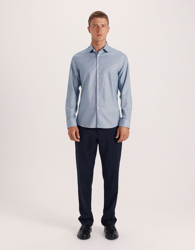 SABA - Nixon Long Sleeve Slim Easy Care Shirt