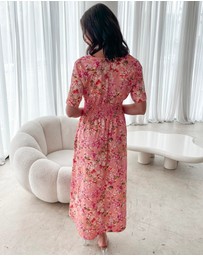 Esther & Co - Tivona Dress - Peach Blossom