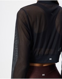 AVE Active - Mesh Crop Jacket