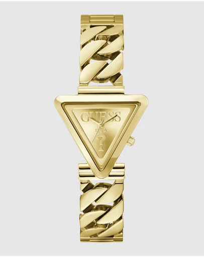 GUESS - Guess Ladies Gold Tone 34mm Analogue Watch