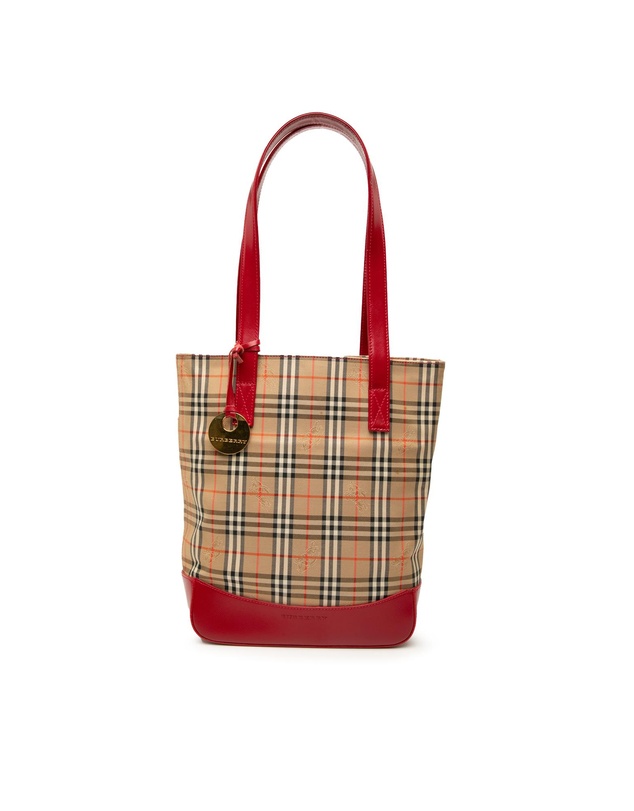 Pre-Loved by Azura Reborn - Pre-Loved Haymarket Check Canvas Tote