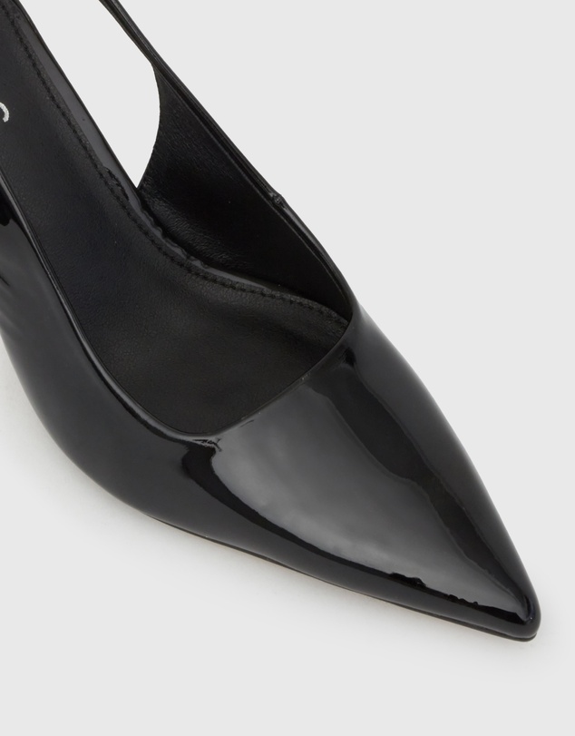 Betts - Wider Fit Jerry Slingback Stiletto Heel Pumps