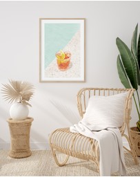 Olive et Oriel - Negroni Art Print