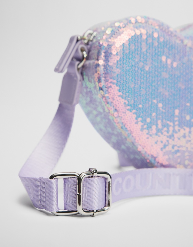 Country Road - Sequin Heart Crossbody