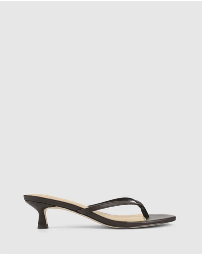 Siren - Xabi Kitten Heel Thongs