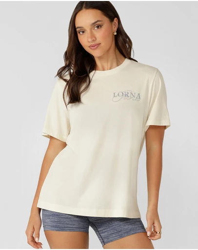 Lorna Jane - Paradise Postcard Washed Relaxed T-shirt