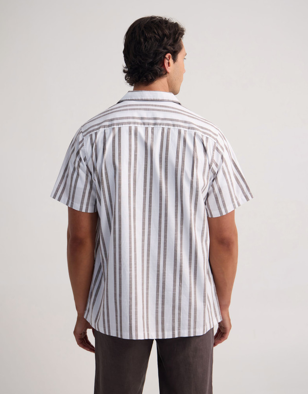 Oxford - Griffin Striped Short Sleeve Shirt