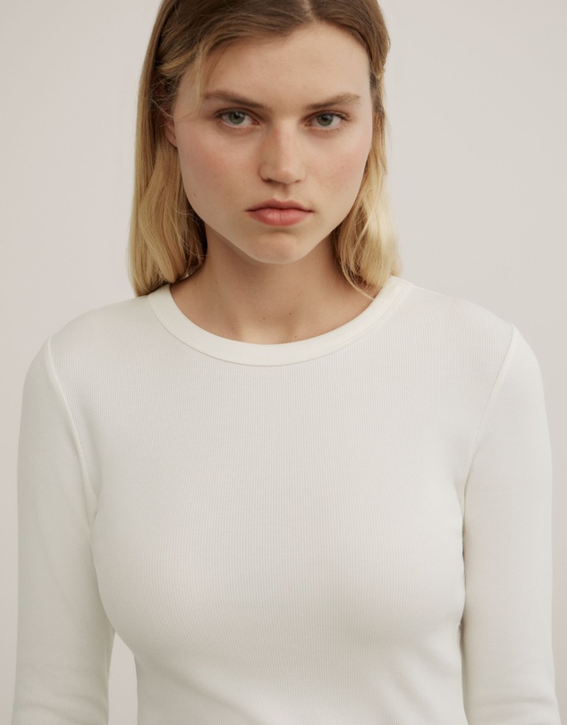Witchery - Crew Rib Long Sleeve Top