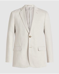 Tarocash - Jae Slim Linen Suit Jacket