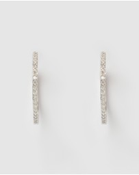 Izoa - Rae Hoop Earrings