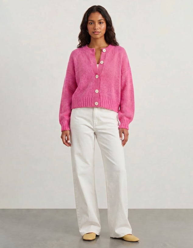 Jag - Lily Fluffy Knit Cardigan