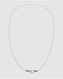 Elli Jewelry - Elegant Rope Chain Necklace in Gold-Plated 925 Sterling Silver