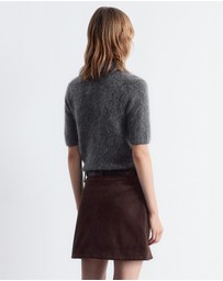 & Other Stories - Brushed Knit Polo T-Shirt