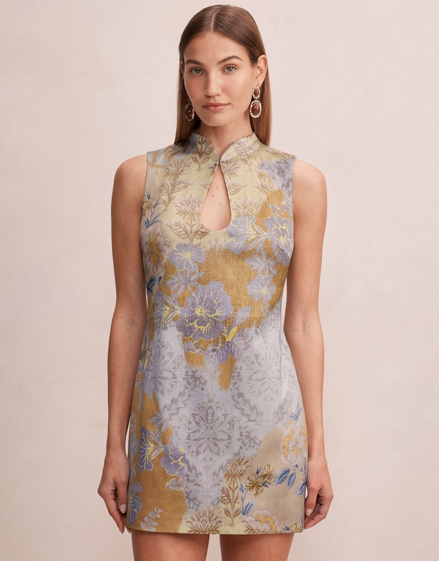 Forever New - Jade Keyhole Satin Mini Dress