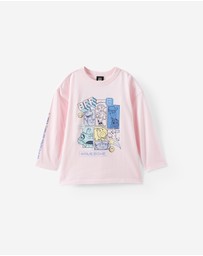 Cotton On Kids - License Long Sleeve Drop Shoulder Top