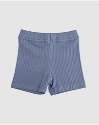 WITH LOVE FOR KIDS - Bike Shorts Wide Ribbed - Babies - Kids