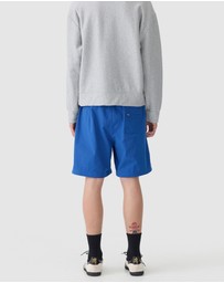Bassike - Oxford Nylon Pull on Shorts