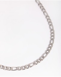 Lovisa - Waterproof Stainless Steel Figaro Necklace
