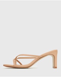 Betts - Gigi Square Toe Heeled Mules