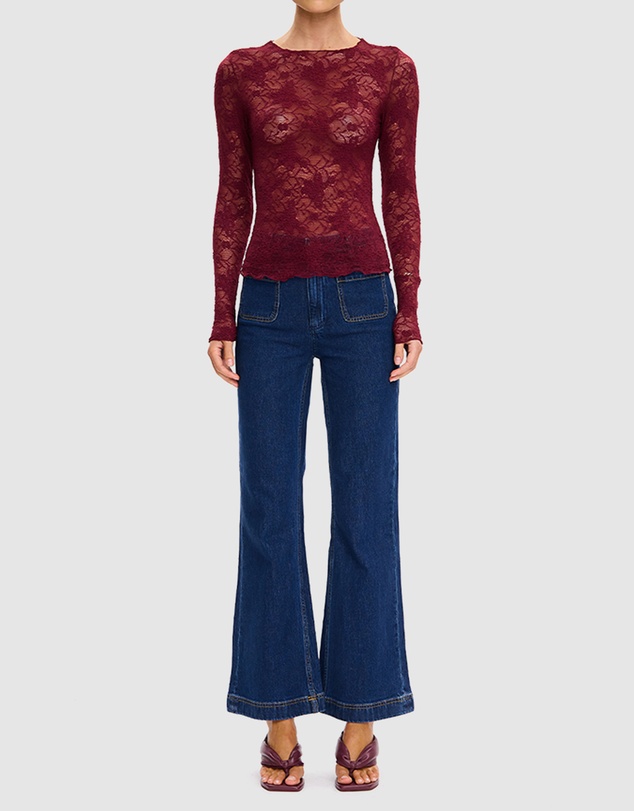 KIVARI - Victoria Lace Top