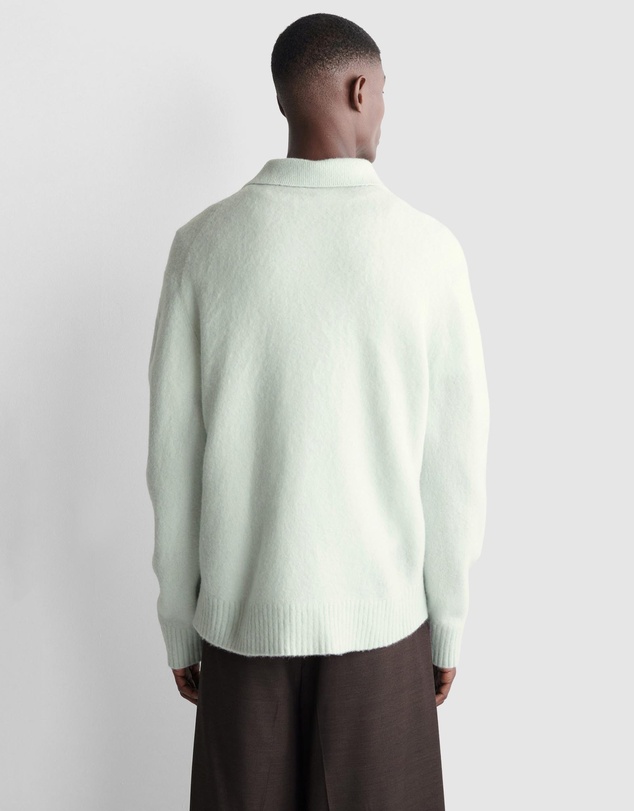 COS - Brushed-Wool Polo Shirt