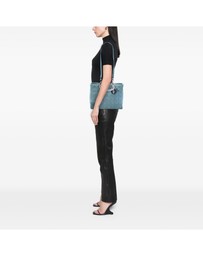 Pre-Loved by Azura Reborn - Pre-Loved Large Denim Cannage Acrylic Handles Lady Dior