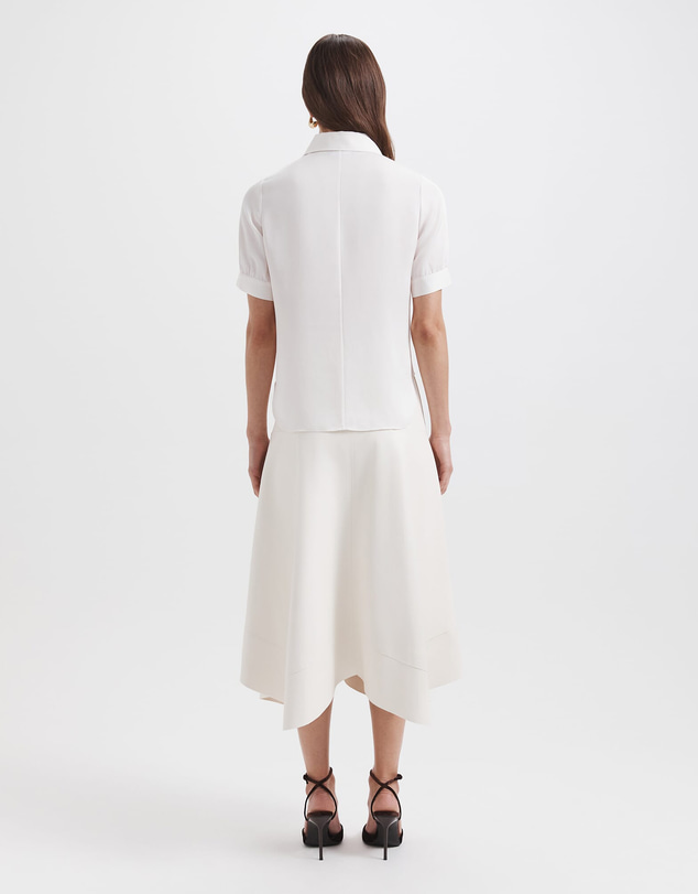SABA - Sadie Silk Short Sleeve Blouse