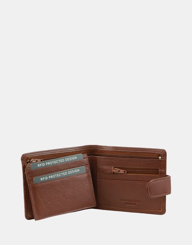 Milleni - Milleni Leather Men's Tab Wallet