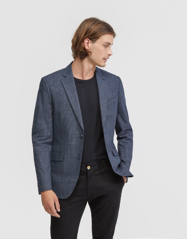Oxford - Milton Half Lined Checked Blazer