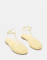 Steve Madden - Marin Yellow Sandals