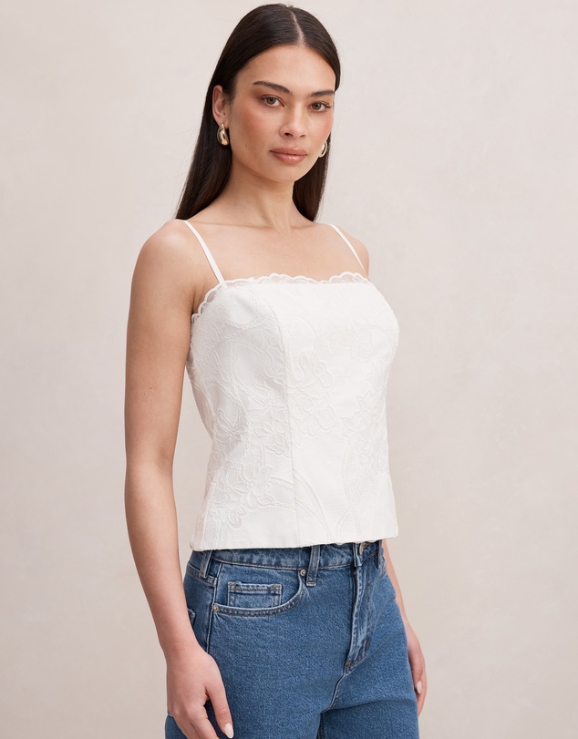 Forever New - Hannah Lace Corset Top