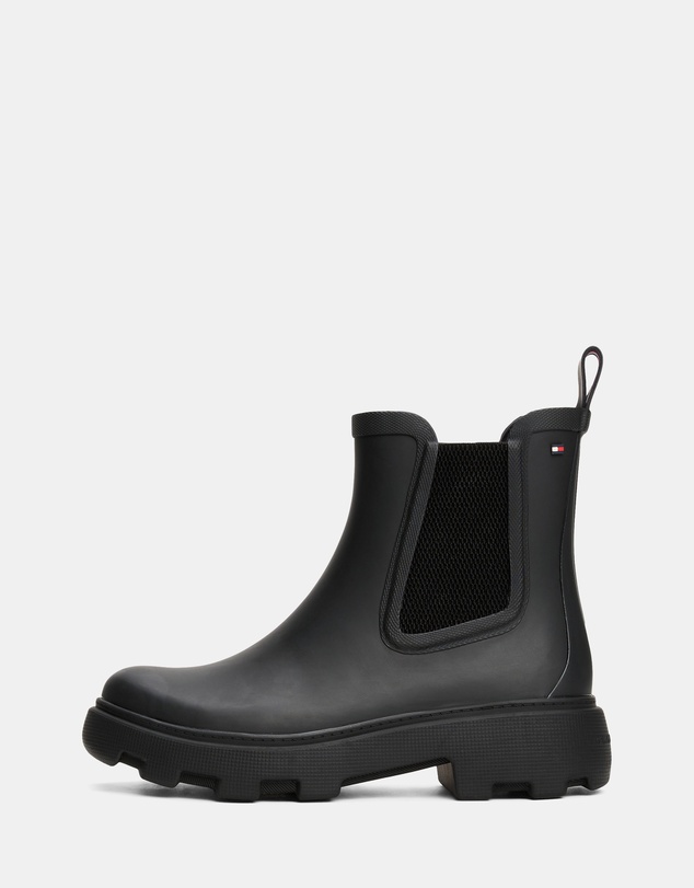 Tommy Hilfiger - Rubber Flag Cleated Rainboots - Women's