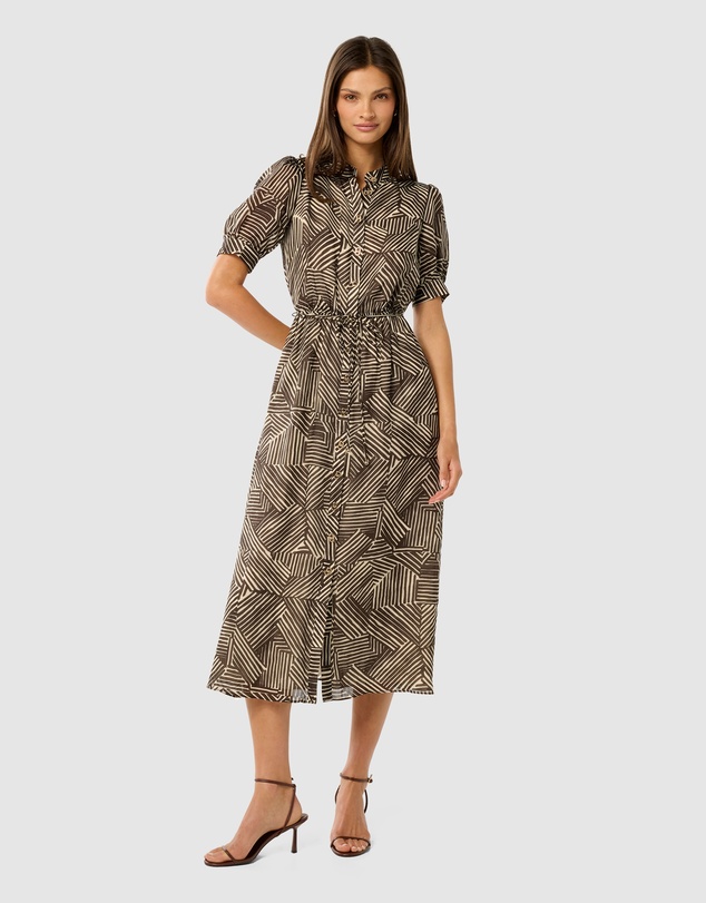 Forever New - Hallie Printed Midi Dress