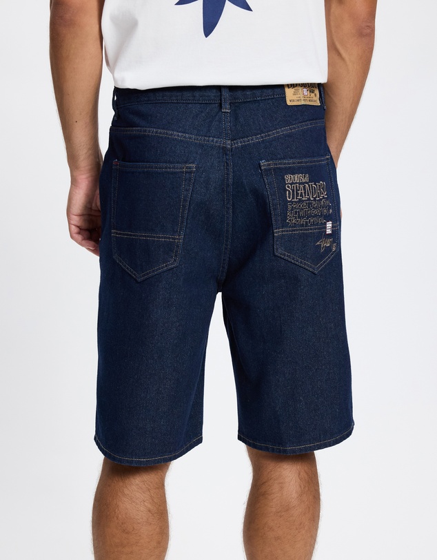 S Double - Emb 5 Pocket Shorts