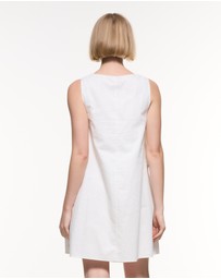Soon Maternity - Maeve Linen Feeding Dress