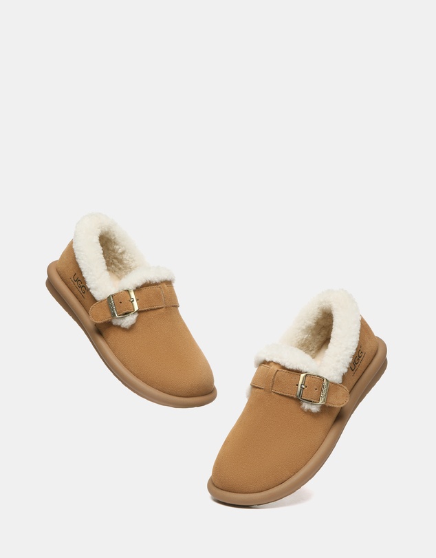 EVERAU - Australian Shepherd Ugg Froim Cow Suede Upper House Shoes