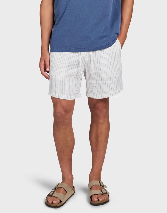 Academy Brand - Stripe Riviera Linen Short