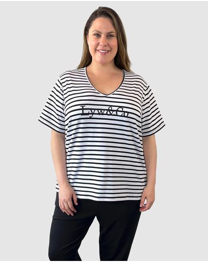 Black/White Stripe