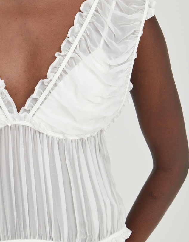 Third Form - Held Floor Length Dress