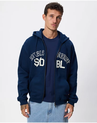 S Double - Chuck Fleece Zip Hood